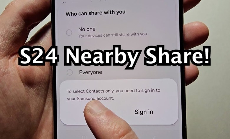How to Turn Off / On Quick Share (Nearby) on How to Turn Off / On Quick Share (Nearby) on