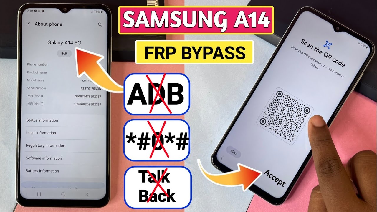 Curious About Samsung A14 5G? Learn How to Bypass FRP Without PC in 2024 Curious About Samsung A14 5G? Learn How to Bypass FRP Without PC in 2024
