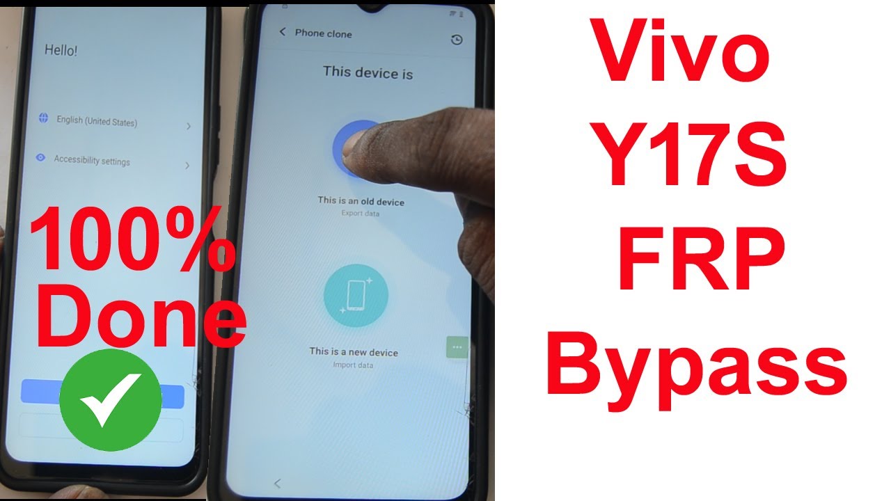 vivo y 17s frp bypass 100% done vivo y 17s frp bypass 100% done