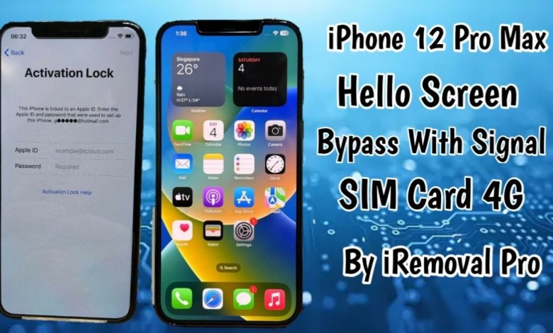 iPhone 12 Pro Max Hello Screen Bypass iCloud With iPhone 12 Pro Max Hello Screen Bypass iCloud With