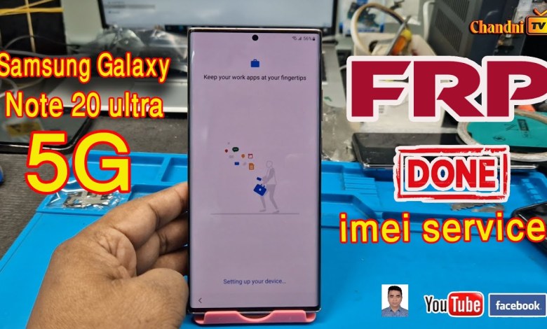 Discover how to bypass FRP on the Samsung Galaxy Note 20 Ultra 5G with IMEI service Discover how to bypass FRP on the Samsung Galaxy Note 20 Ultra 5G with IMEI service