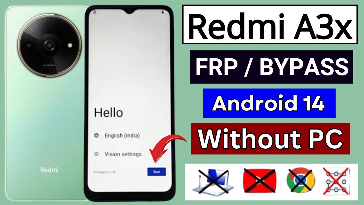 Redmi A3x Frp Bypass 2024 | Google Account Unlock – Redmi A3x Frp Bypass 2024 | Google Account Unlock –