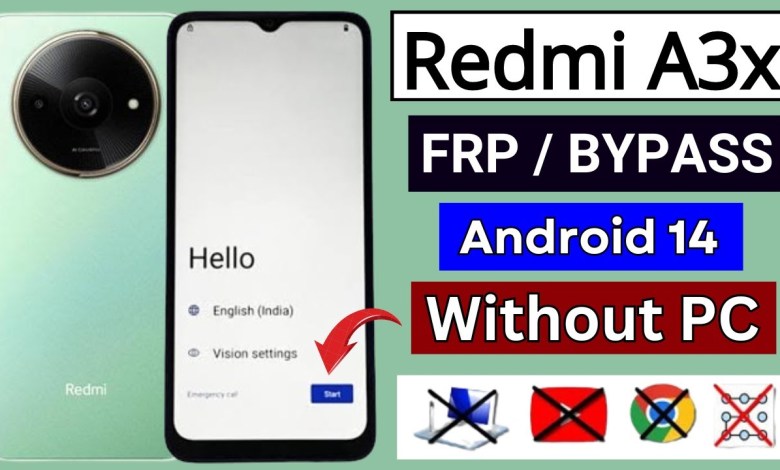 Redmi A3x Frp Bypass 2024 | Google Account Unlock – Redmi A3x Frp Bypass 2024 | Google Account Unlock –