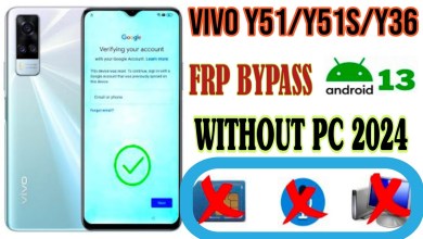 VIVO Y51/Y51s (V2036) ANDROID 13 Google Account remove VIVO Y51/Y51s (V2036) ANDROID 13 Google Account remove