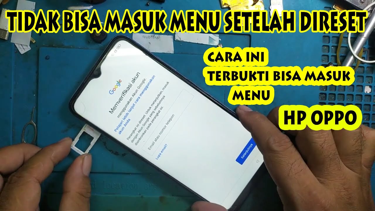 Oppo A17 Cannot enter menu after reset Oppo Oppo A17 Cannot enter menu after reset Oppo
