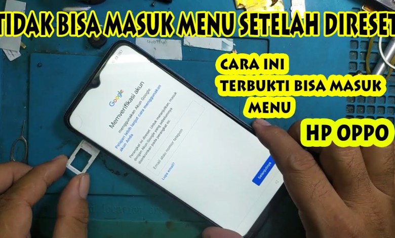 Oppo A17 Cannot enter menu after reset Oppo Oppo A17 Cannot enter menu after reset Oppo