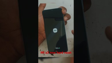 Mi a3 new hard reset pin password pattan #shorts Mi a3 new hard reset pin password pattan #shorts