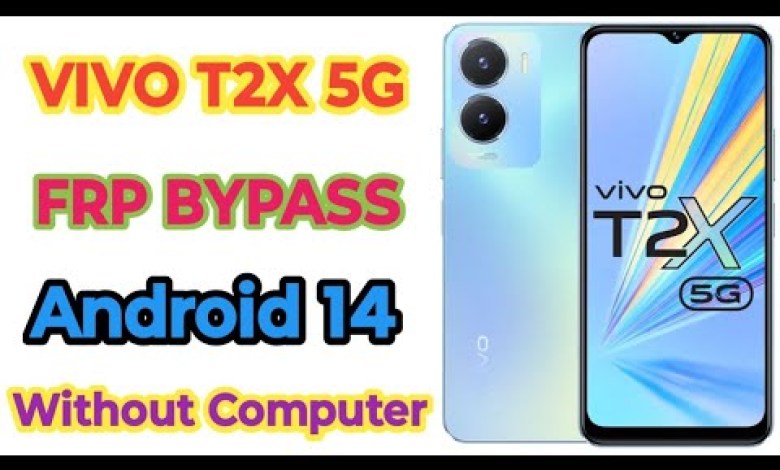 VIVO T2X 5G Android 14 FRP BYPASS Without Computer | VIVO T2X 5G Android 14 FRP BYPASS Without Computer |