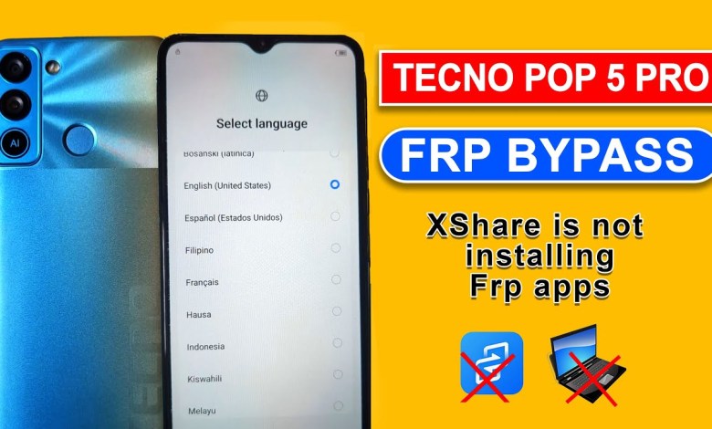 Tecno Pop 5 Pro FRP Bypass App Not Working | Tecno FRP Tecno Pop 5 Pro FRP Bypass App Not Working | Tecno FRP