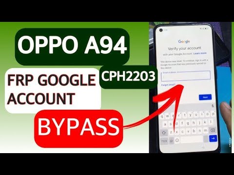 Oppo A94 (Frp) Google Lock Bypass Without pc Android 13 Oppo A94 (Frp) Google Lock Bypass Without pc Android 13
