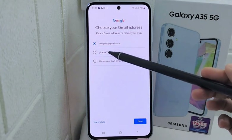 Samsung A35 5G | How To Create New Google Account Samsung A35 5G | How To Create New Google Account