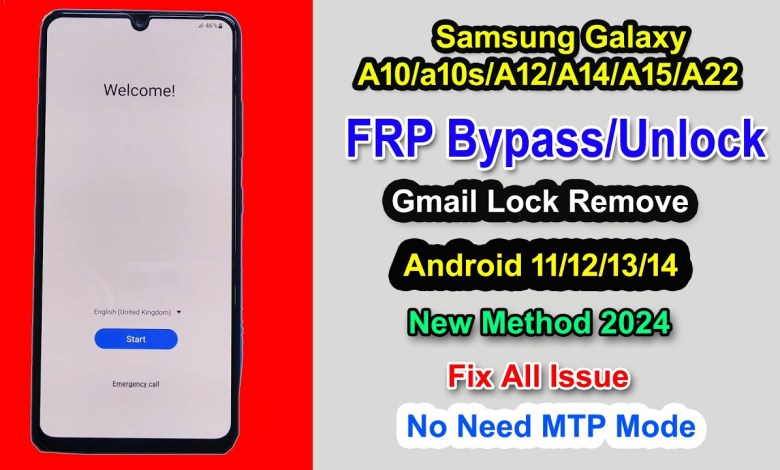 “2024 Update” Samsung A10/10s/A12/A14/A15/A22 FRP “2024 Update” Samsung A10/10s/A12/A14/A15/A22 FRP