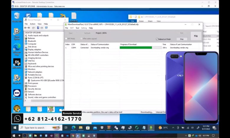 Oppo A3s (CPH1853) Flashing Reset PIN/FRP, Fix Stuck Oppo A3s (CPH1853) Flashing Reset PIN/FRP, Fix Stuck