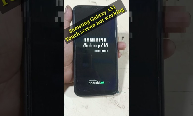Samsung Galaxy A31 Touch screen not working Samsung Galaxy A31 Touch screen not working