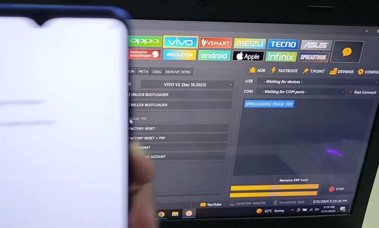 Vivo Y21 Frp Bypass With Unlocktools | New Mathod 2024 Vivo Y21 Frp Bypass With Unlocktools | New Mathod 2024