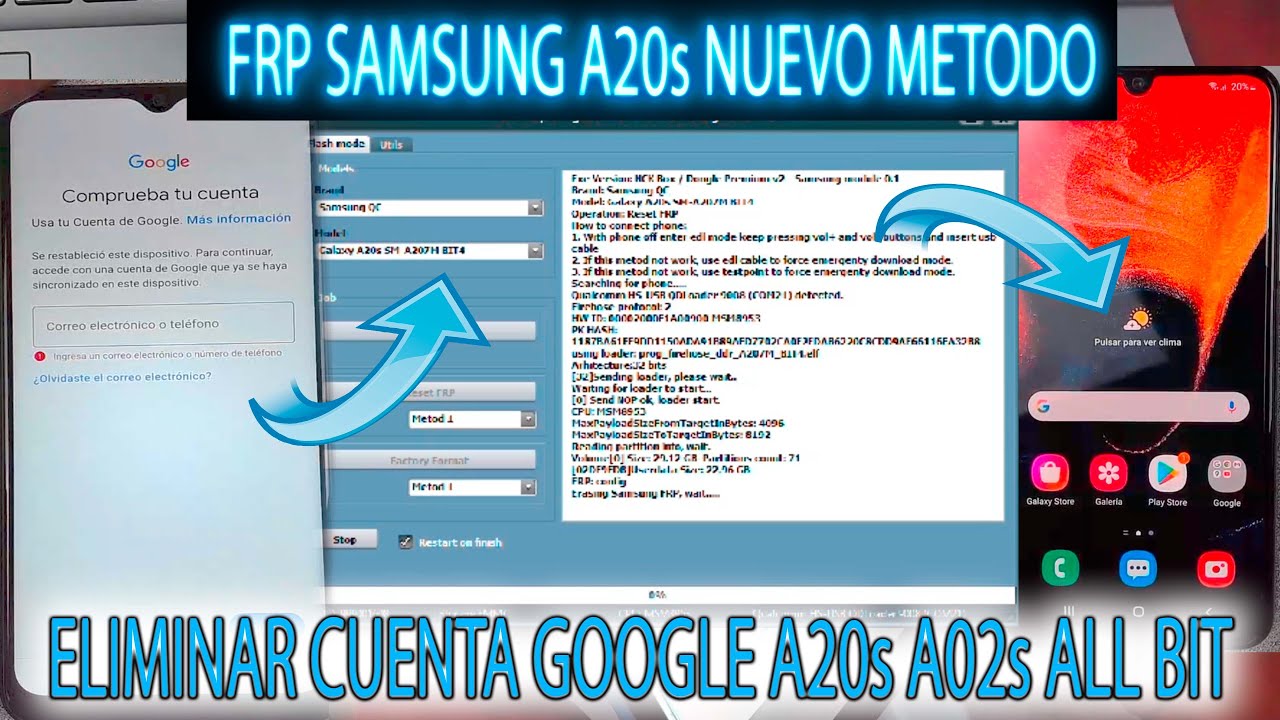 FRP SAMSUNG A20s REMOVE GOOGLE ACCOUNT NEW METHOD FRP SAMSUNG A20s REMOVE GOOGLE ACCOUNT NEW METHOD