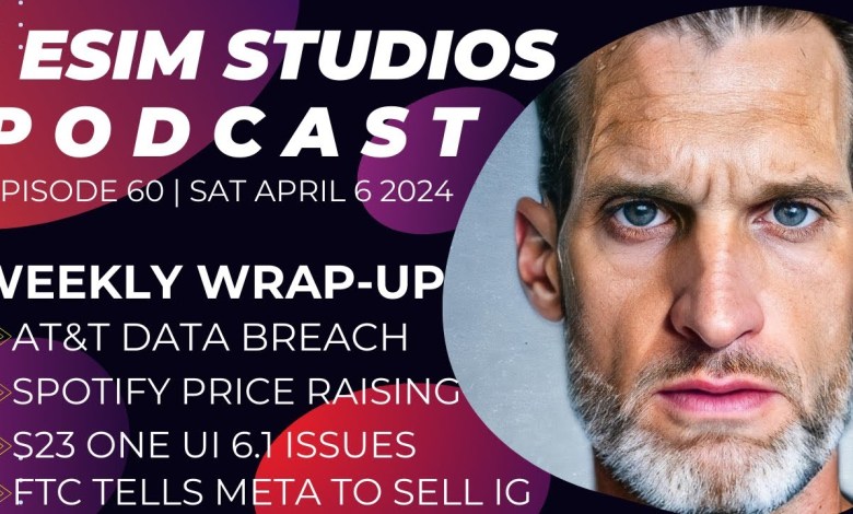 eSIM Studios Podcast Ep 60 | Weekly Wrap-Up | FTC Sues eSIM Studios Podcast Ep 60 | Weekly Wrap-Up | FTC Sues