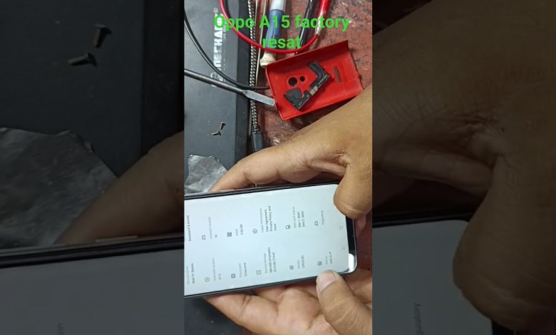 oppo A15 factory reset|gopal#youtube #repair #trending oppo A15 factory reset|gopal#youtube #repair #trending