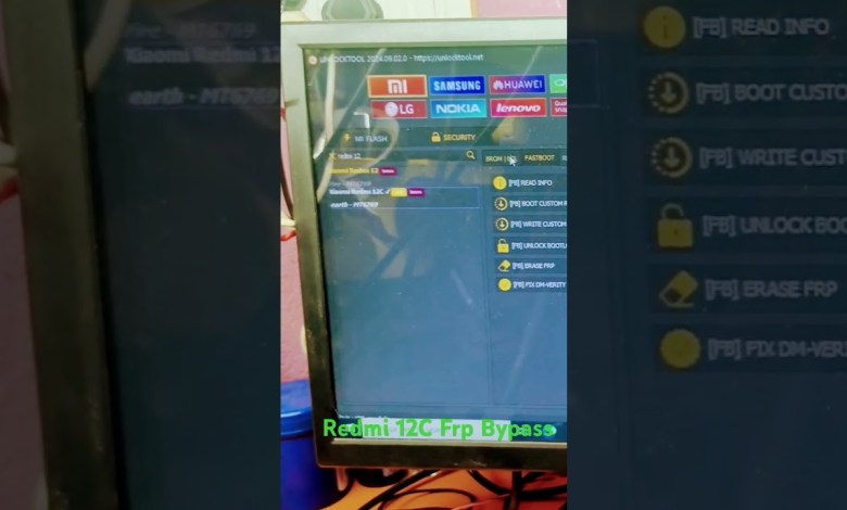 Redmi 12C Frp bypass Redmi 12C Frp bypass