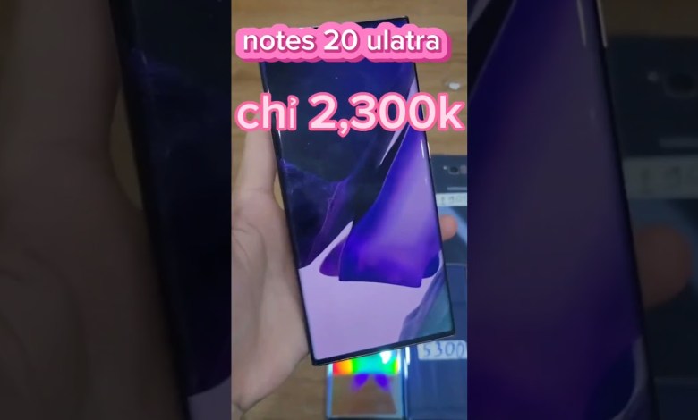 Samsung Note 20 chỉ 2,300 Samsung Note 20 chỉ 2,300