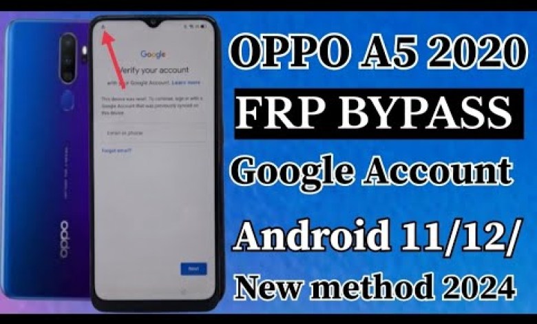 OPPO A5 2020 (CPH1933) Android 11/12 ||FRP BAYPASS OPPO A5 2020 (CPH1933) Android 11/12 ||FRP BAYPASS