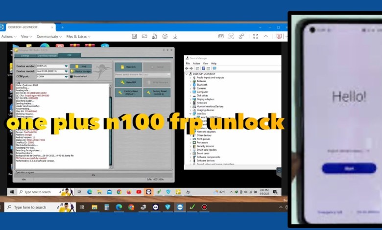 One Plus N100 frp bypass One Plus N100 frp bypass