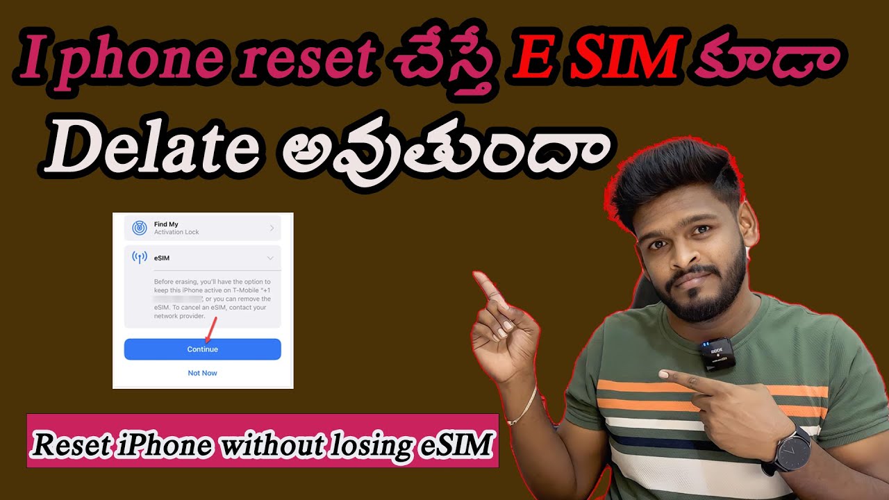 Reset iPhone without losing eSIM || How to Reset iPhone Reset iPhone without losing eSIM || How to Reset iPhone