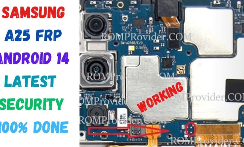 Samsung A25 Frp Remove Android 14 latest Security,All Samsung A25 Frp Remove Android 14 latest Security,All