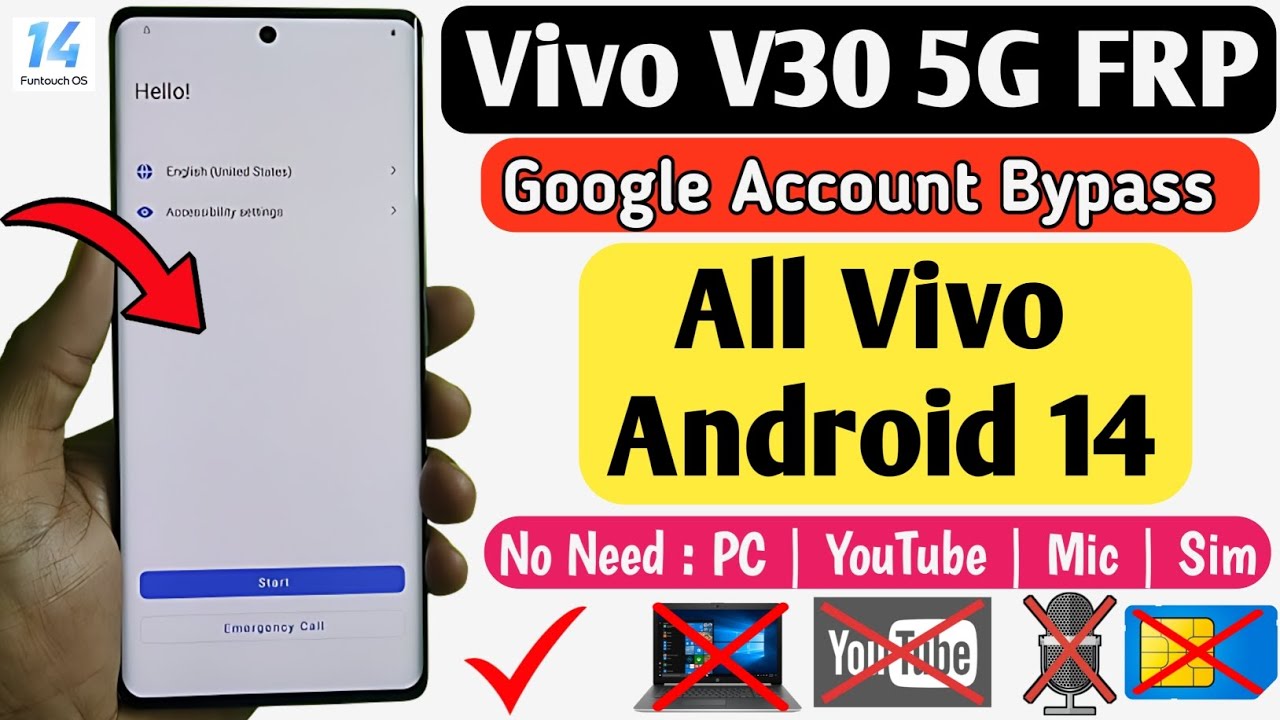Vivo V30 5G FRP bypass Android 14 | New Method 2024 | Vivo V30 5G FRP bypass Android 14 | New Method 2024 |