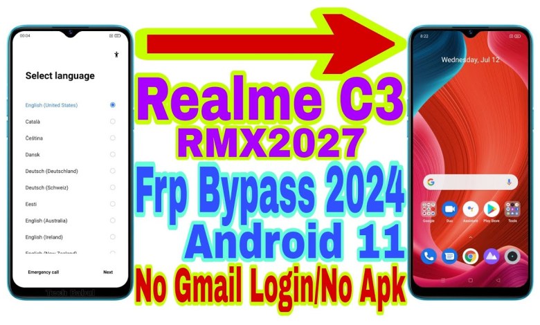 Uncover the Latest Trick for Realme C3 (RMX2027) Frp Bypass on Android 11 Uncover the Latest Trick for Realme C3 (RMX2027) Frp Bypass on Android 11