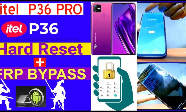 FRP bypass itel P36 pro / ITEL p36 , Formatted or hard FRP bypass itel P36 pro / ITEL p36 , Formatted or hard