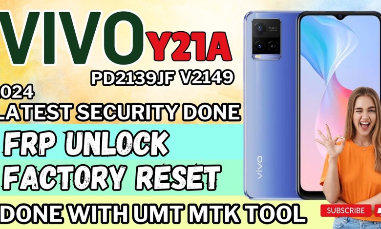 Vivo Y21A (PD2139JF | V2149) | Factory Reset & FRP Vivo Y21A (PD2139JF | V2149) | Factory Reset & FRP