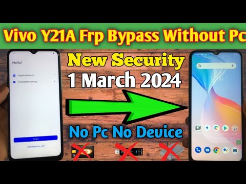 How To Frp Bypass Vivo (Y21A V2149) Without Pc | Vivo How To Frp Bypass Vivo (Y21A V2149) Without Pc | Vivo