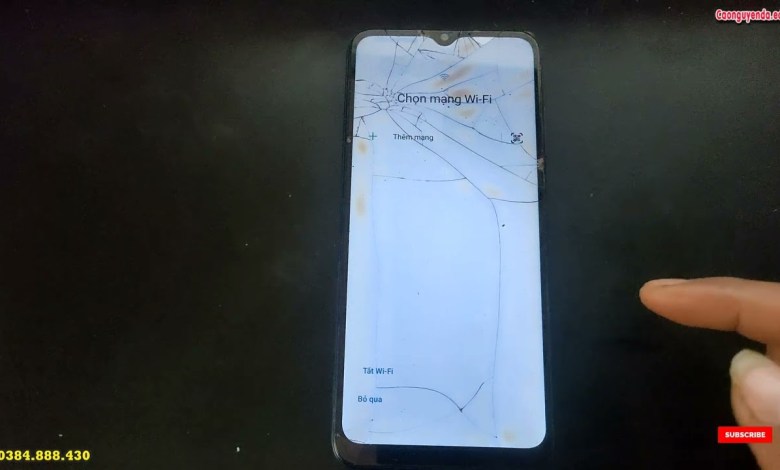 Instructions to remove Samsung A03s password Instructions to remove Samsung A03s password