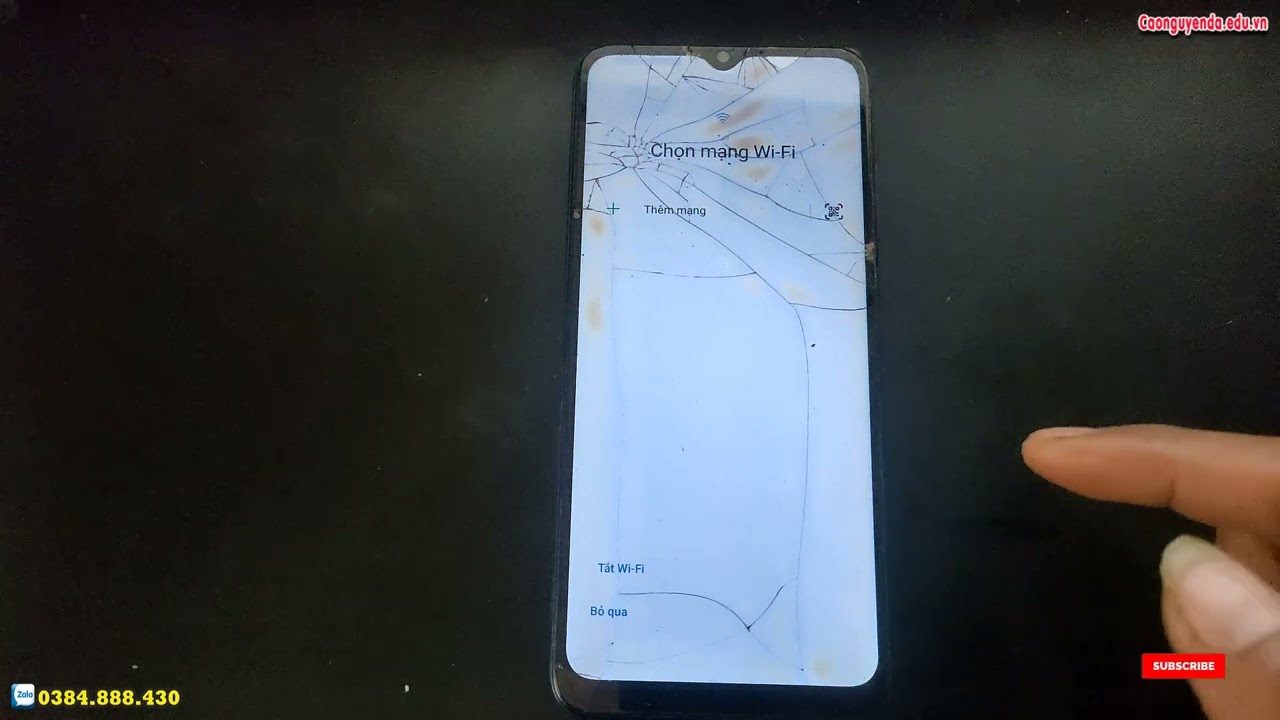 Instructions to remove Samsung A03s password Instructions to remove Samsung A03s password
