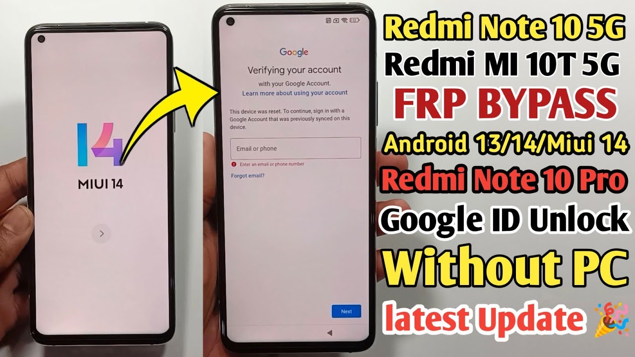 Redmi Mi 10T 5G FRP Bypass | Redmi Note 10T 5g Frp Redmi Mi 10T 5G FRP Bypass | Redmi Note 10T 5g Frp