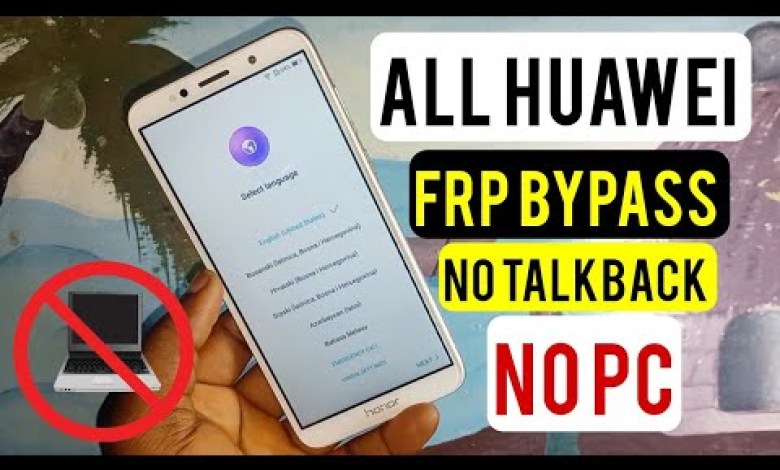 All Huawei Frp Bypass/Google Account Remove Without Pc All Huawei Frp Bypass/Google Account Remove Without Pc