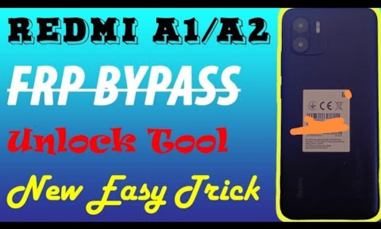 Redmi A2 frp unlock tool || frp lock kaise remove kare Redmi A2 frp unlock tool || frp lock kaise remove kare