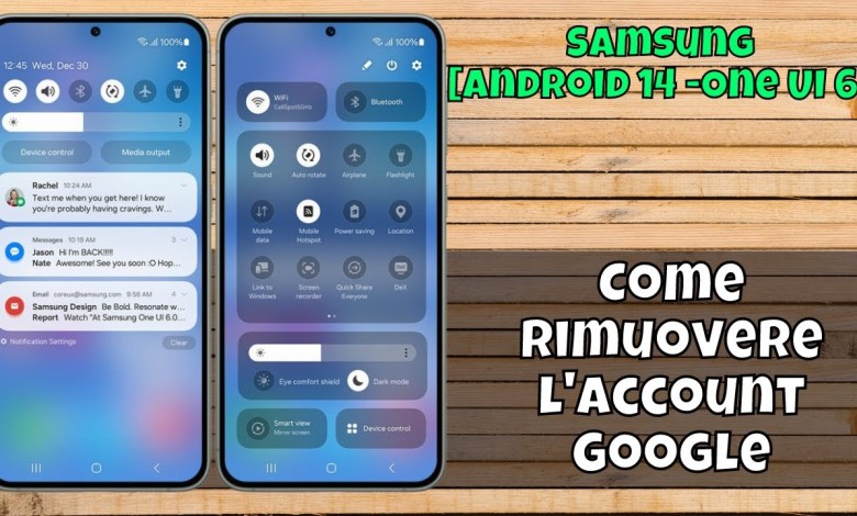 How to remove Google account from Samsung How to remove Google account from Samsung