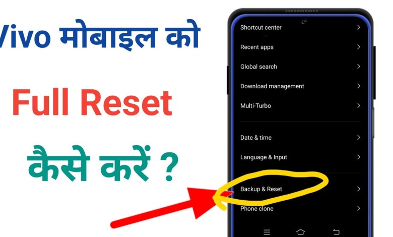 How to Reset Vivo Phone | How to Reset Vivo Mobile How to Reset Vivo Phone | How to Reset Vivo Mobile