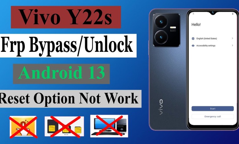 Vivo Y22s Frp Bypass Android 13 Google Account Unlock Vivo Y22s Frp Bypass Android 13 Google Account Unlock