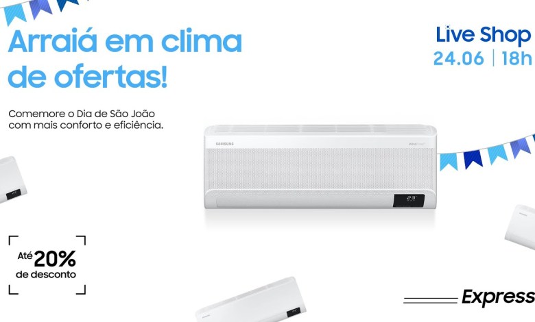 #SamsungLiveShopExpress 06/24 – Arraiá in a festive atmosphere #SamsungLiveShopExpress 06/24 – Arraiá in a festive atmosphere