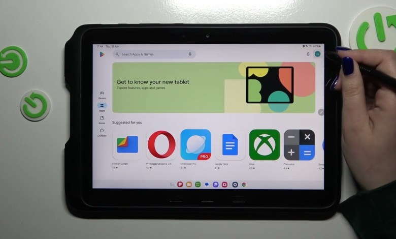 How to Update Apps on SAMSUNG Galaxy Tab Active4 How to Update Apps on SAMSUNG Galaxy Tab Active4