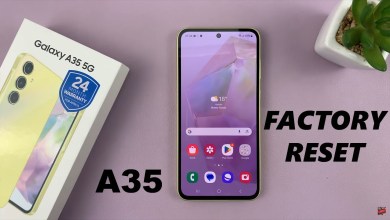 How To Factory Reset Samsung Galaxy A35 5G How To Factory Reset Samsung Galaxy A35 5G