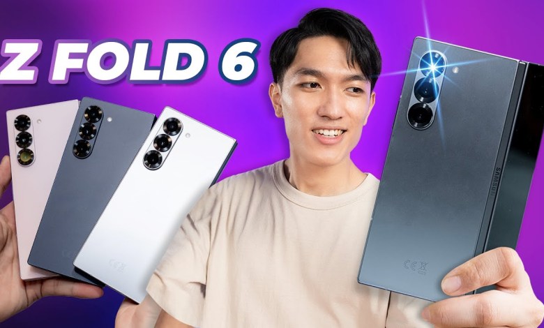 Galaxy Z Fold6 in my hand – Square as a cake Galaxy Z Fold6 in my hand – Square as a cake