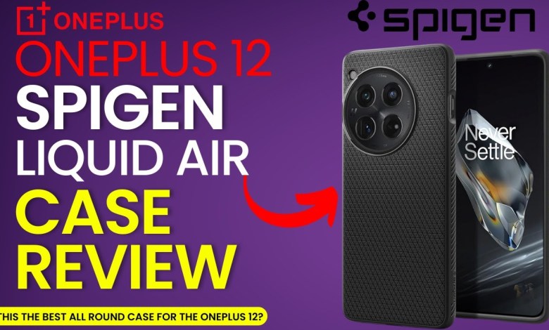 OnePlus 12 Spigen Liquid Air Case Review Thin Drop OnePlus 12 Spigen Liquid Air Case Review Thin Drop