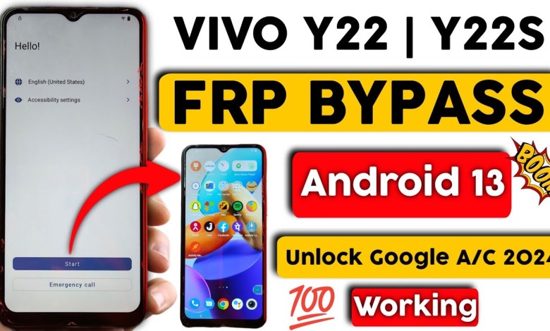 Vivo Y22 | Y22s Android 13 Frp Bypass | Unlock Google Vivo Y22 | Y22s Android 13 Frp Bypass | Unlock Google