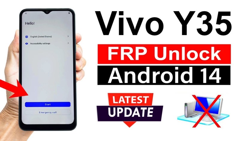 Vivo Y35 5G : Google Account Bypass ANDROID 14 | LATEST Vivo Y35 5G : Google Account Bypass ANDROID 14 | LATEST