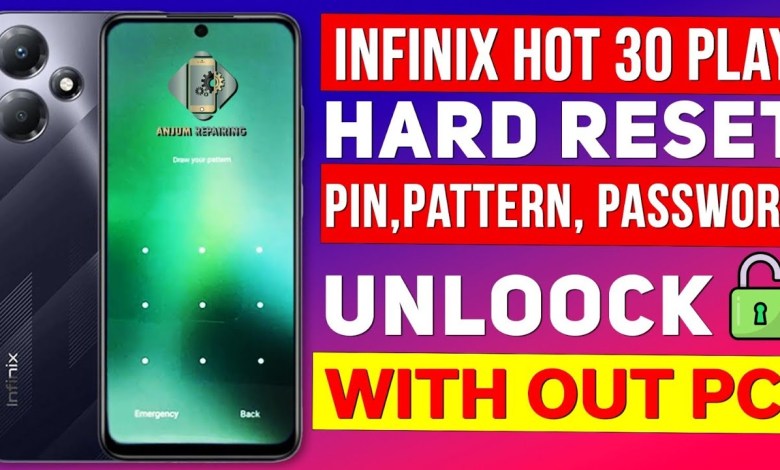 Infinix Hot 30 play X6835 Hard Reset & Frp Bypas Infinix Hot 30 play X6835 Hard Reset & Frp Bypas