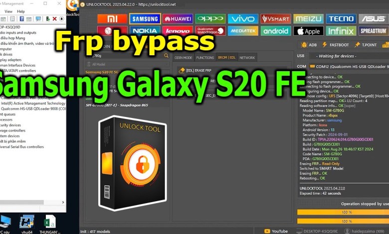 Unlocking Mystery: How to Bypass Google Account Lock on Samsung Galaxy S20 FE Unlocking Mystery: How to Bypass Google Account Lock on Samsung Galaxy S20 FE